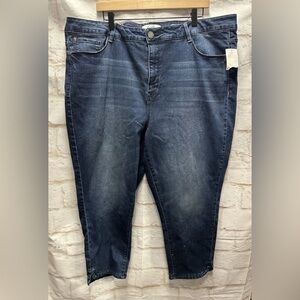 Angels NWT Skinny‎ Crop Jeans Women's Size 24